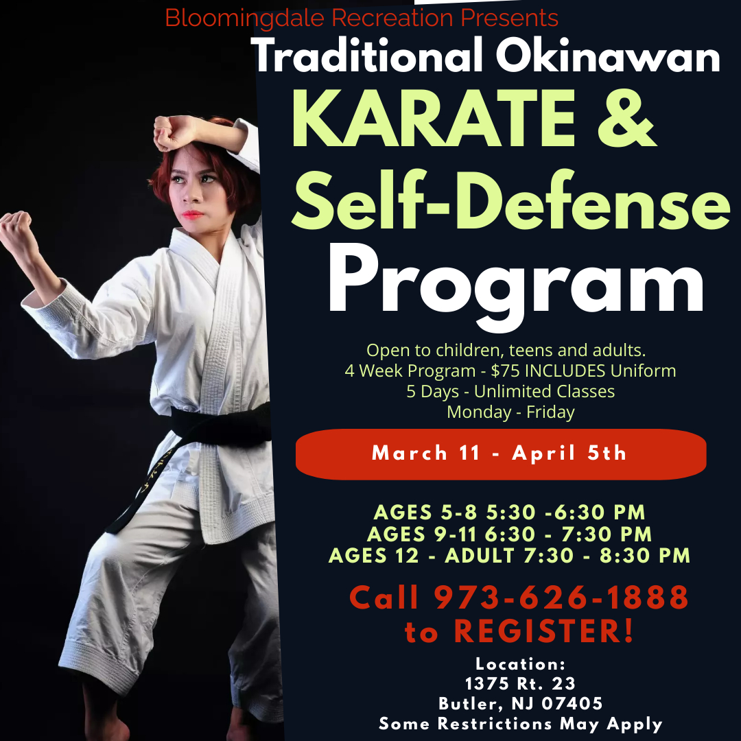 Karate Spring Boot Recreation - Borough of Bloomingdale